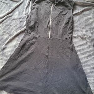 Elegant Black Sleeveless Dress